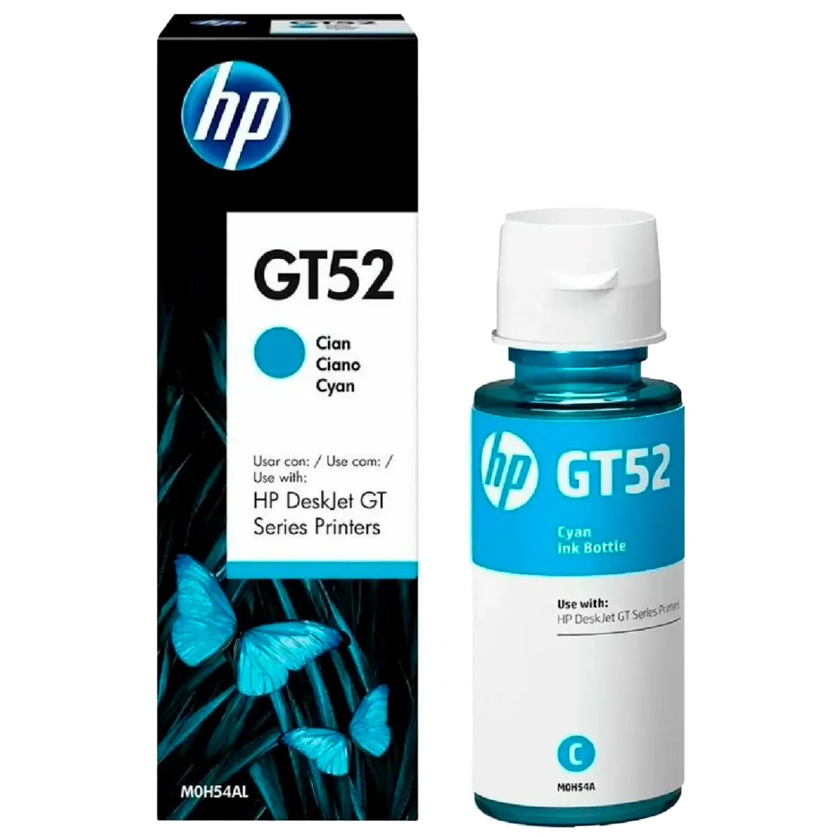 Чернила GT52 (Cyan) для струйных принтеров HP InkTank / SmartTank