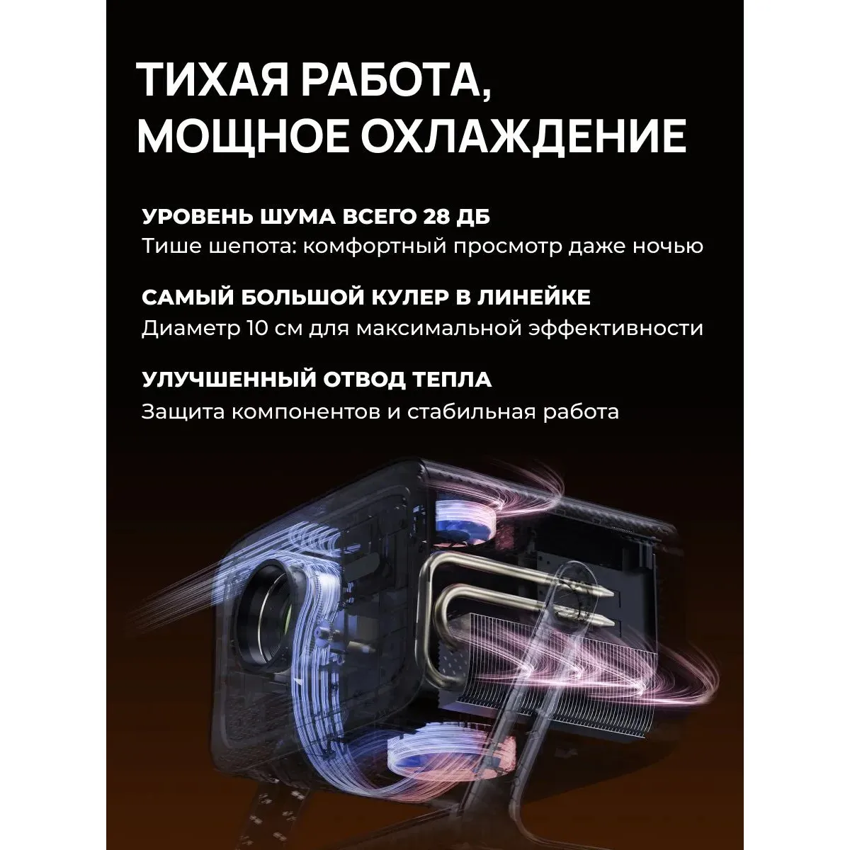 Проектор портативный Wanbo Vali 1 Pro / White