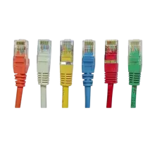 Патч-корд Lansan UTP Cat5e (1м) Белый/ Жёлтый/ Красный/ Синий