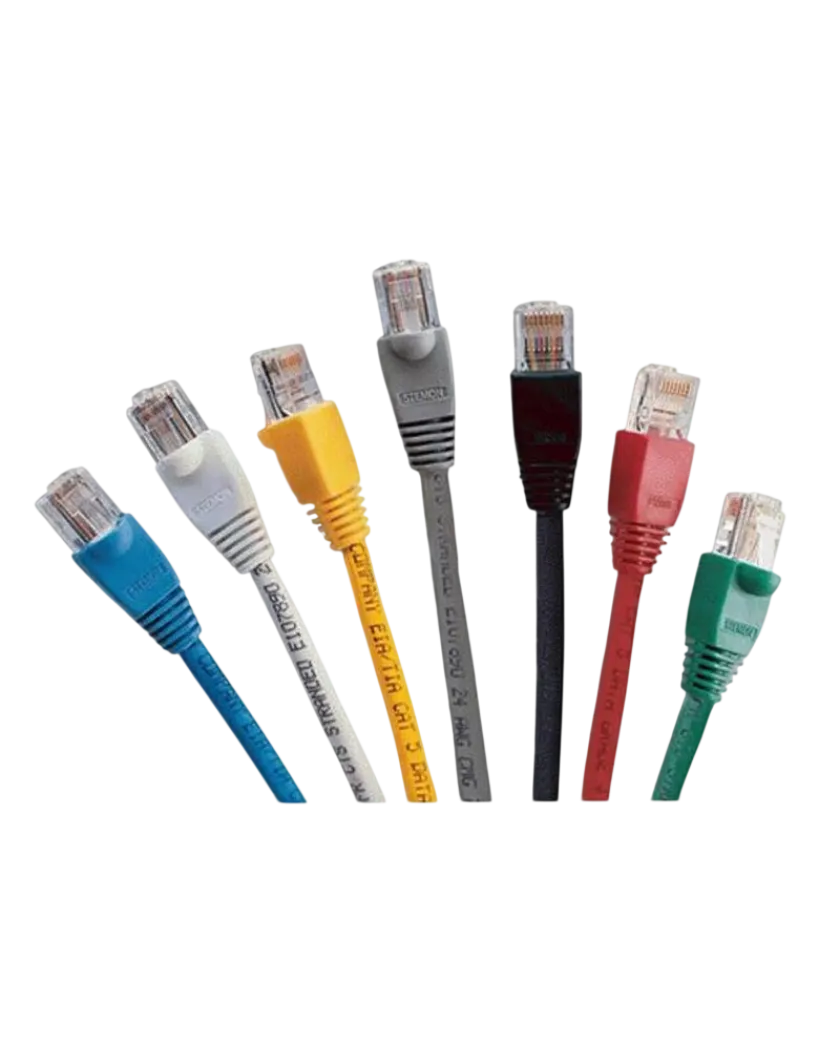 Патч-корд Lansan UTP Cat6 (1м) БЕЛЫЙ/ ЖЁЛТЫЙ/ КРАСНЫЙ/ СИНИЙ