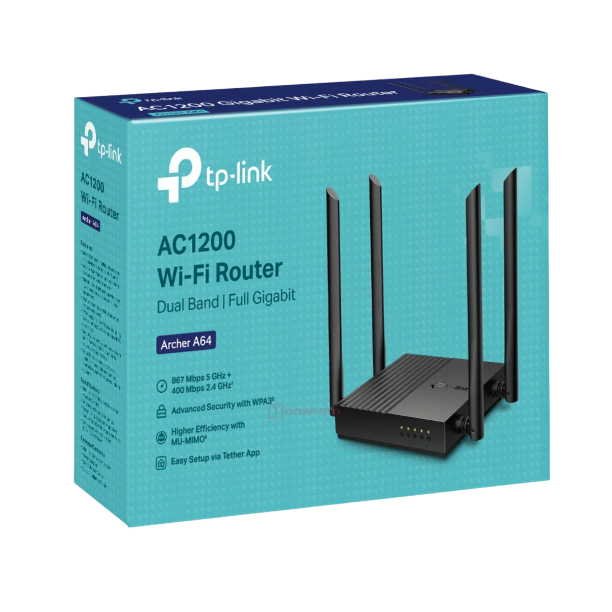 TP-Link Archer A64 / AC1200 Двухдиапазонный гигабитный роутер Wi-Fi