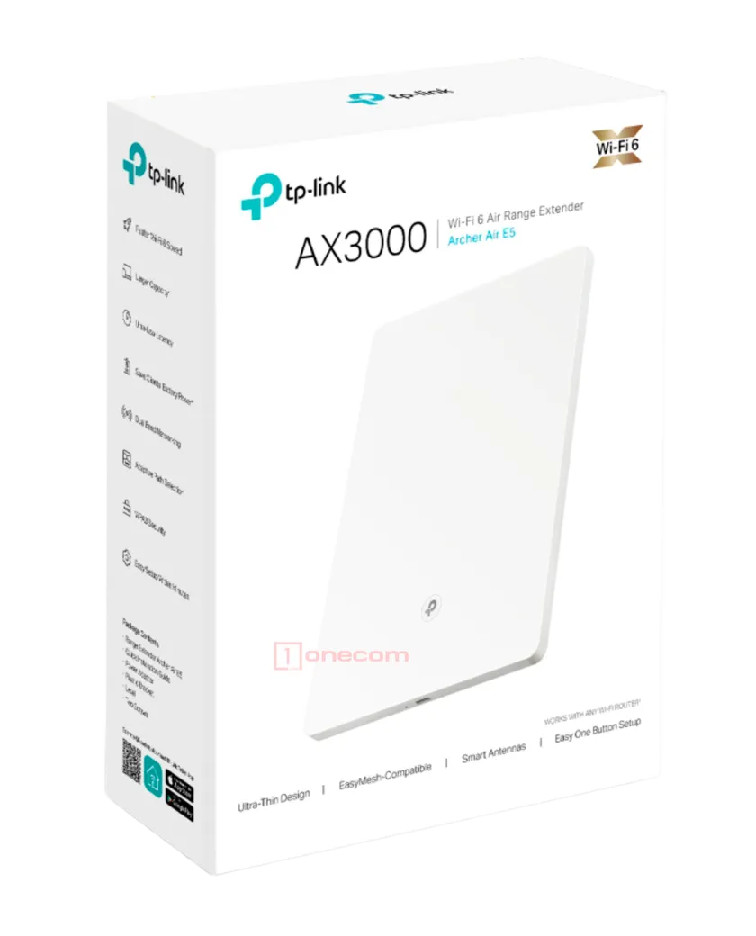 TP-Link Archer Air E5 / AX3000 Двухдиапазонный усилитель сигнала Wi-Fi 6 с поддержкой Mesh