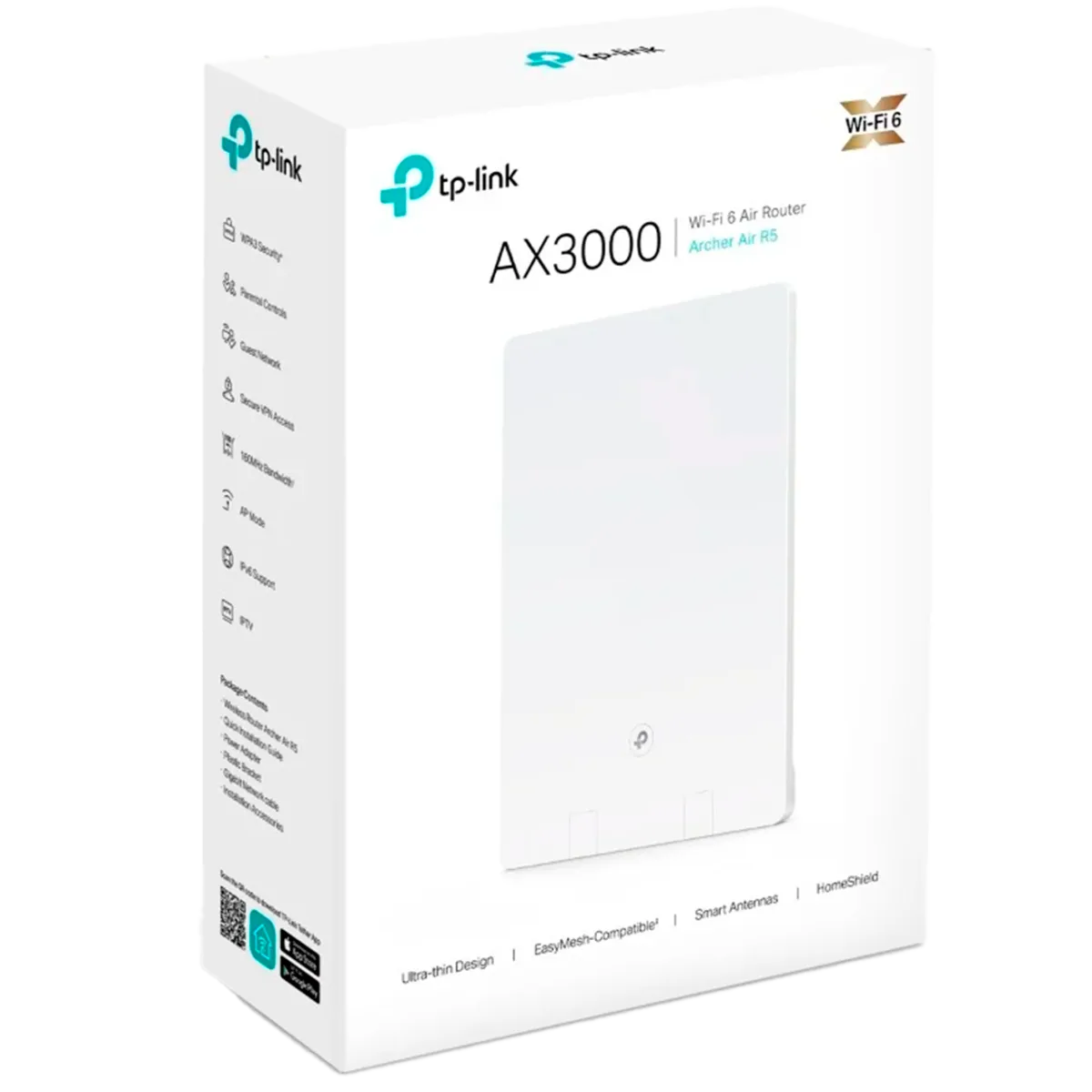 TP-Link Archer Air R5 / AX3000 Беспроводной двухдиапазонный гигабитный Mesh-маршрутизатор Wi-Fi 6