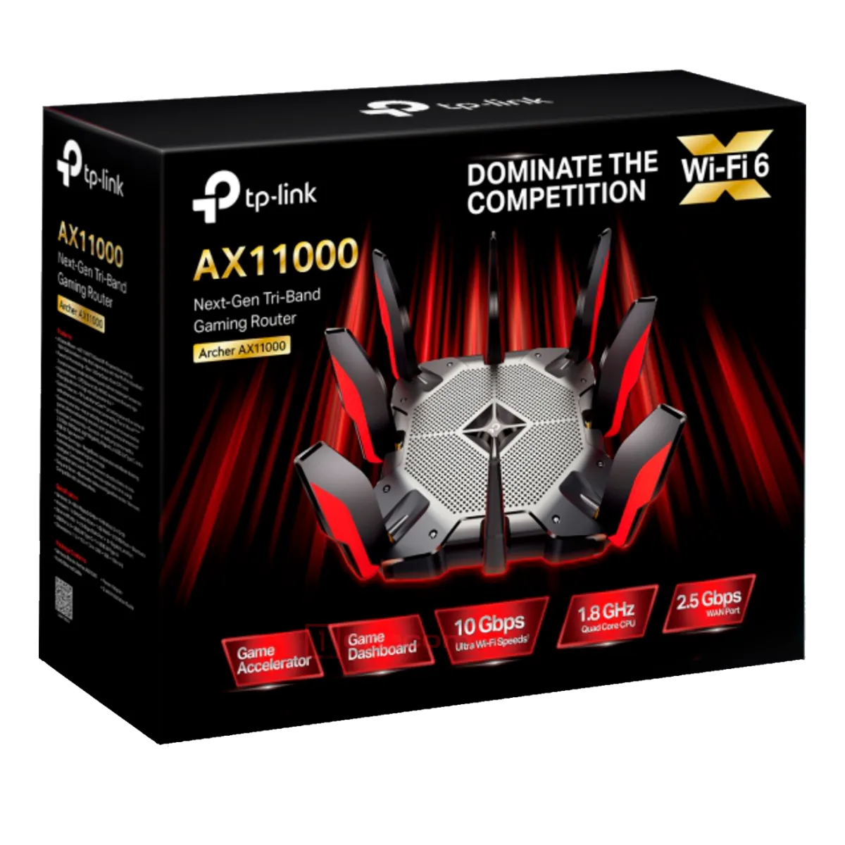 TP-Link Archer AX11000 / AX11000 Игровой трехдиапазонный маршрутизатор Wi‑Fi 6