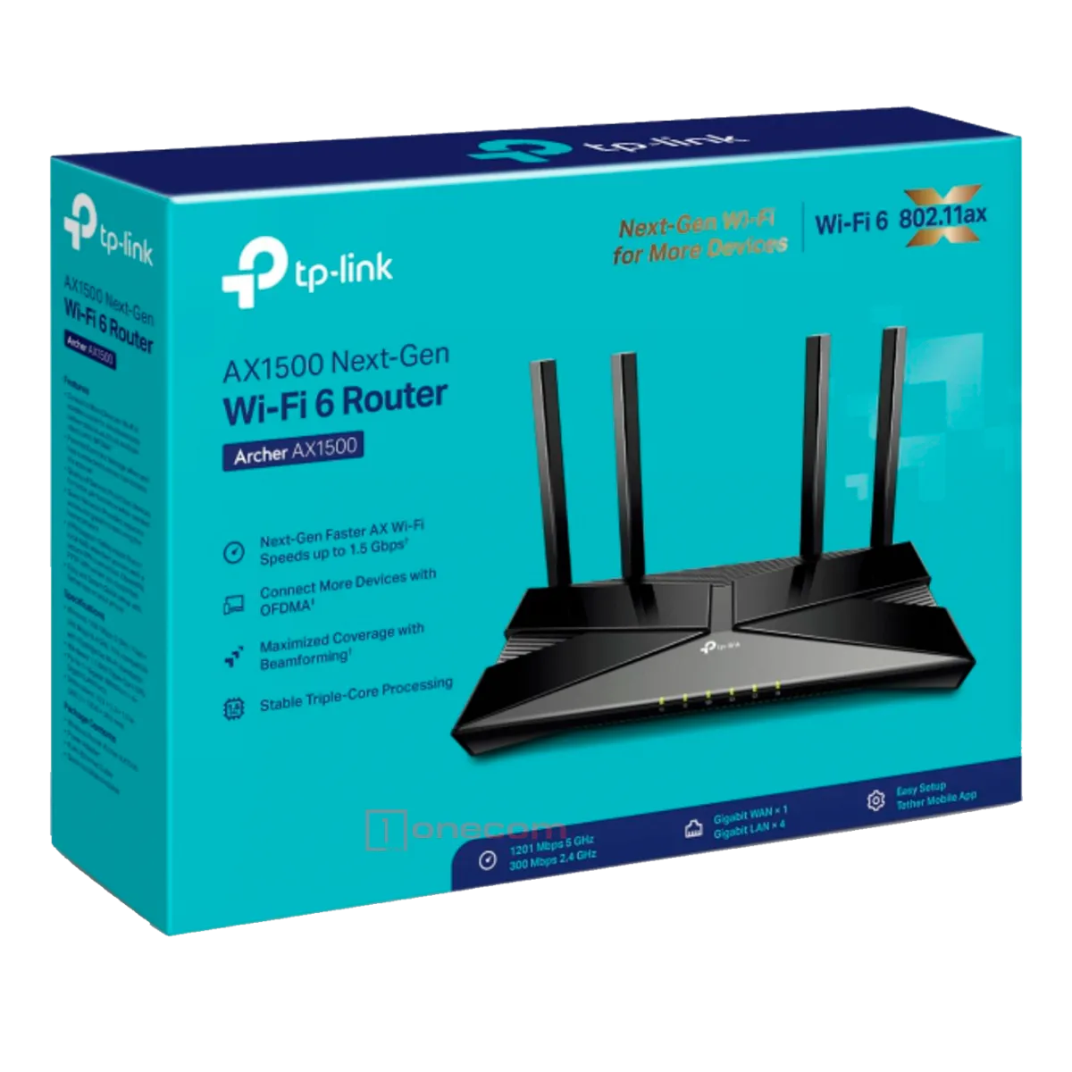 TP-Link Archer AX1500 / AX1500 Беспроводной двухдиапазонный маршрутизатор Wi-Fi 6