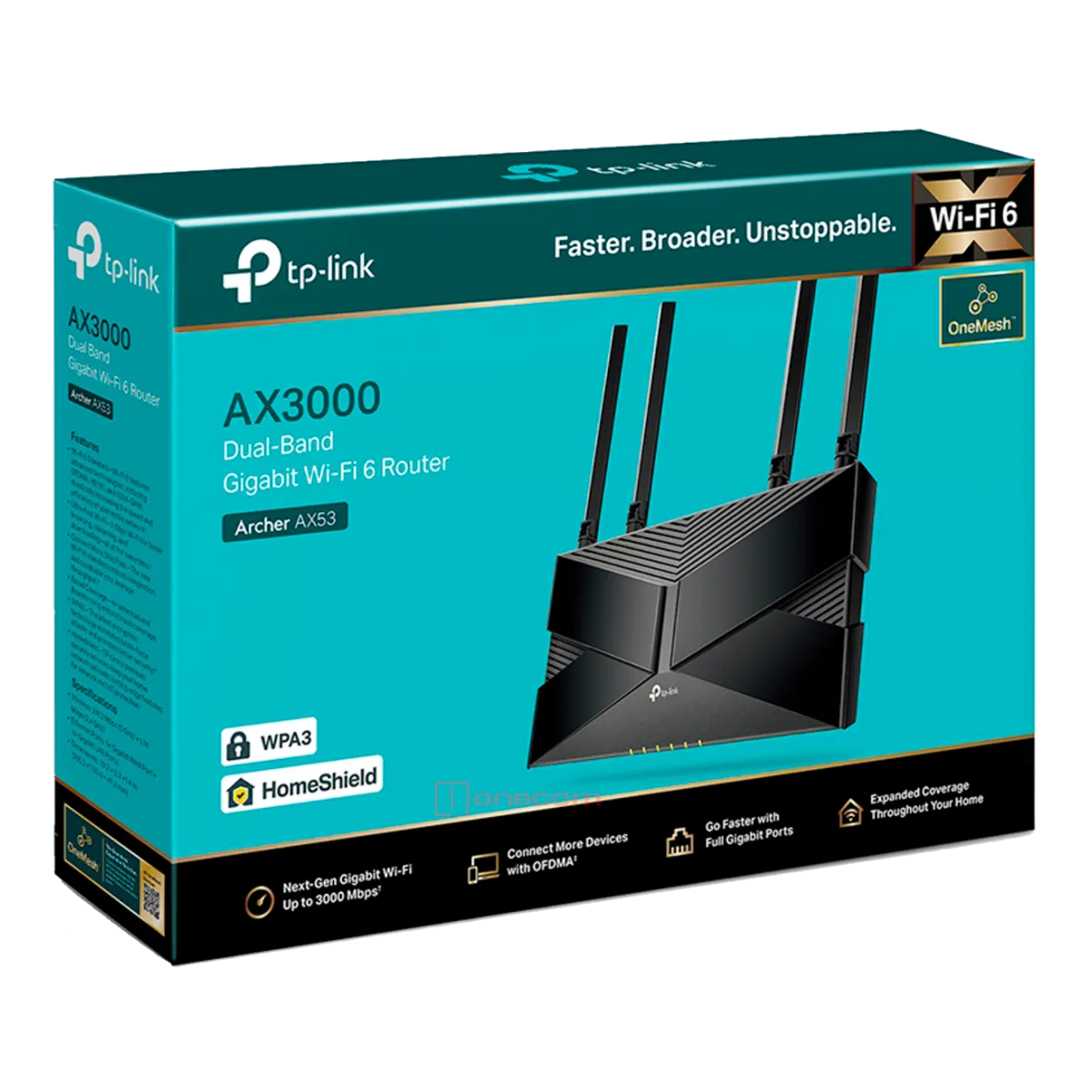 TP-Link Archer AX53 / AX3000 Беспроводной двухдиапазонный маршрутизатор Wi-Fi 6