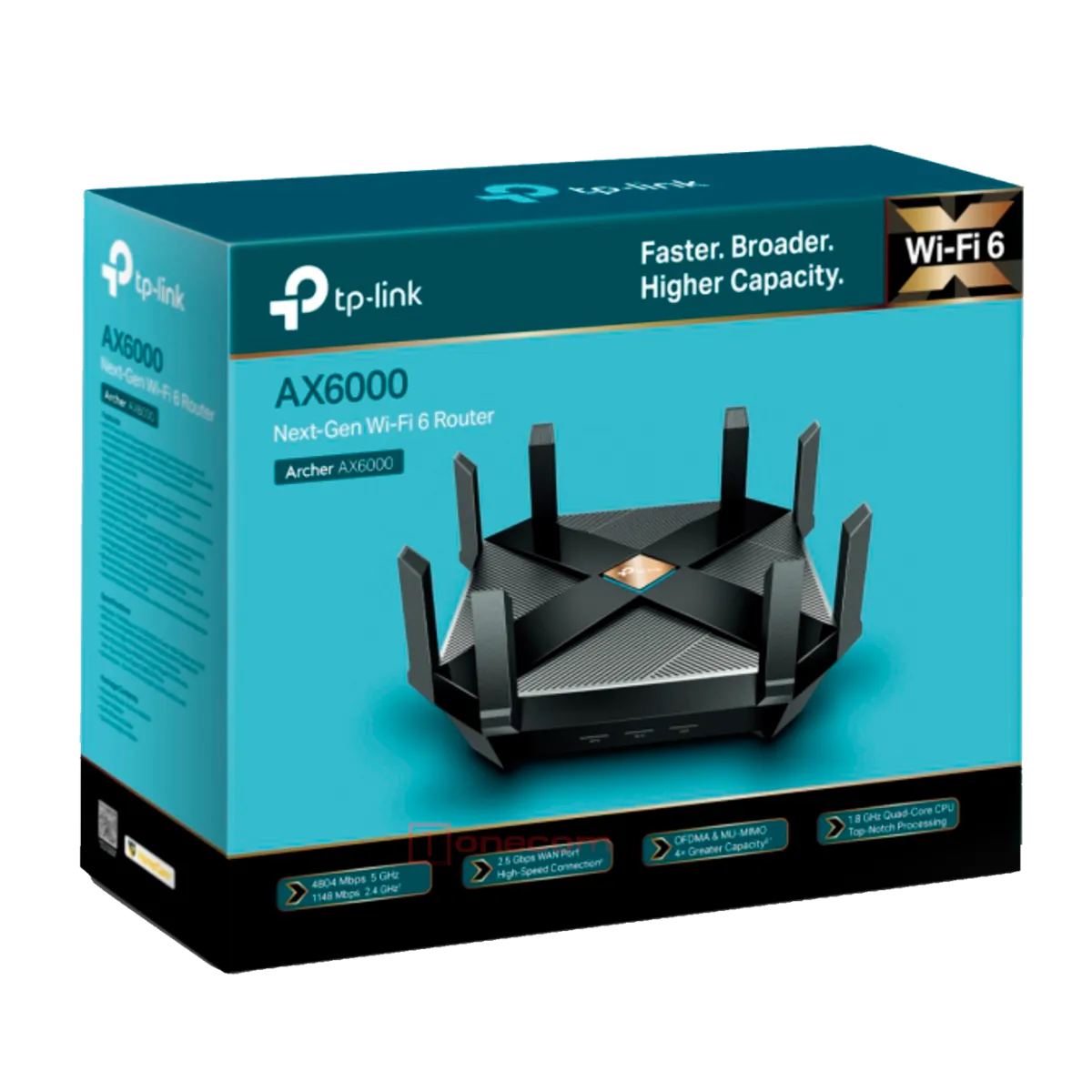 TP-Link Archer AX6000 / AX6000 Беспроводной двухдиапазонный маршрутизатор Wi-Fi 6