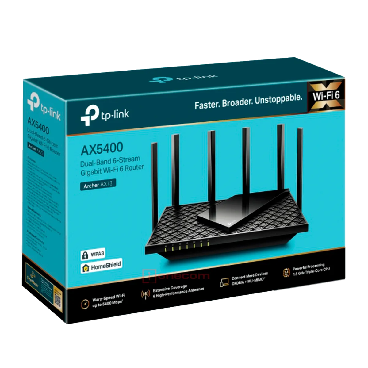 TP-Link Archer AX72 / AX5400 Беспроводной двухдиапазонный маршрутизатор Wi-Fi 6
