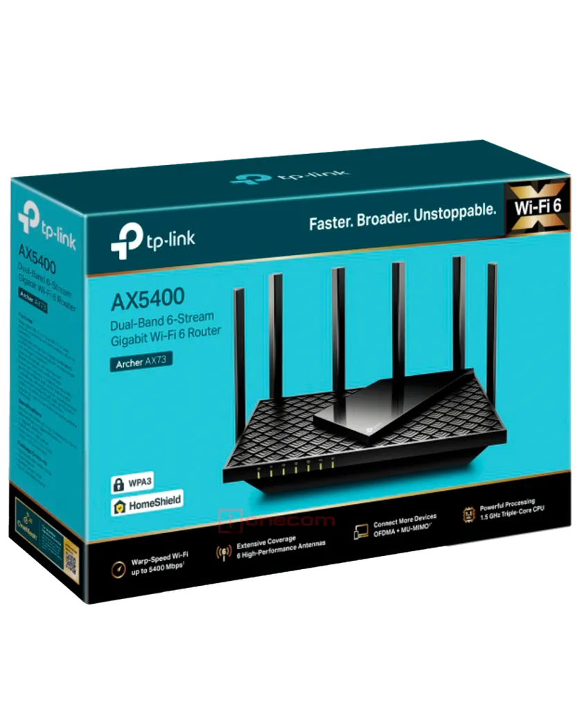 TP-Link Archer AX72 / AX5400 Беспроводной двухдиапазонный маршрутизатор Wi-Fi 6