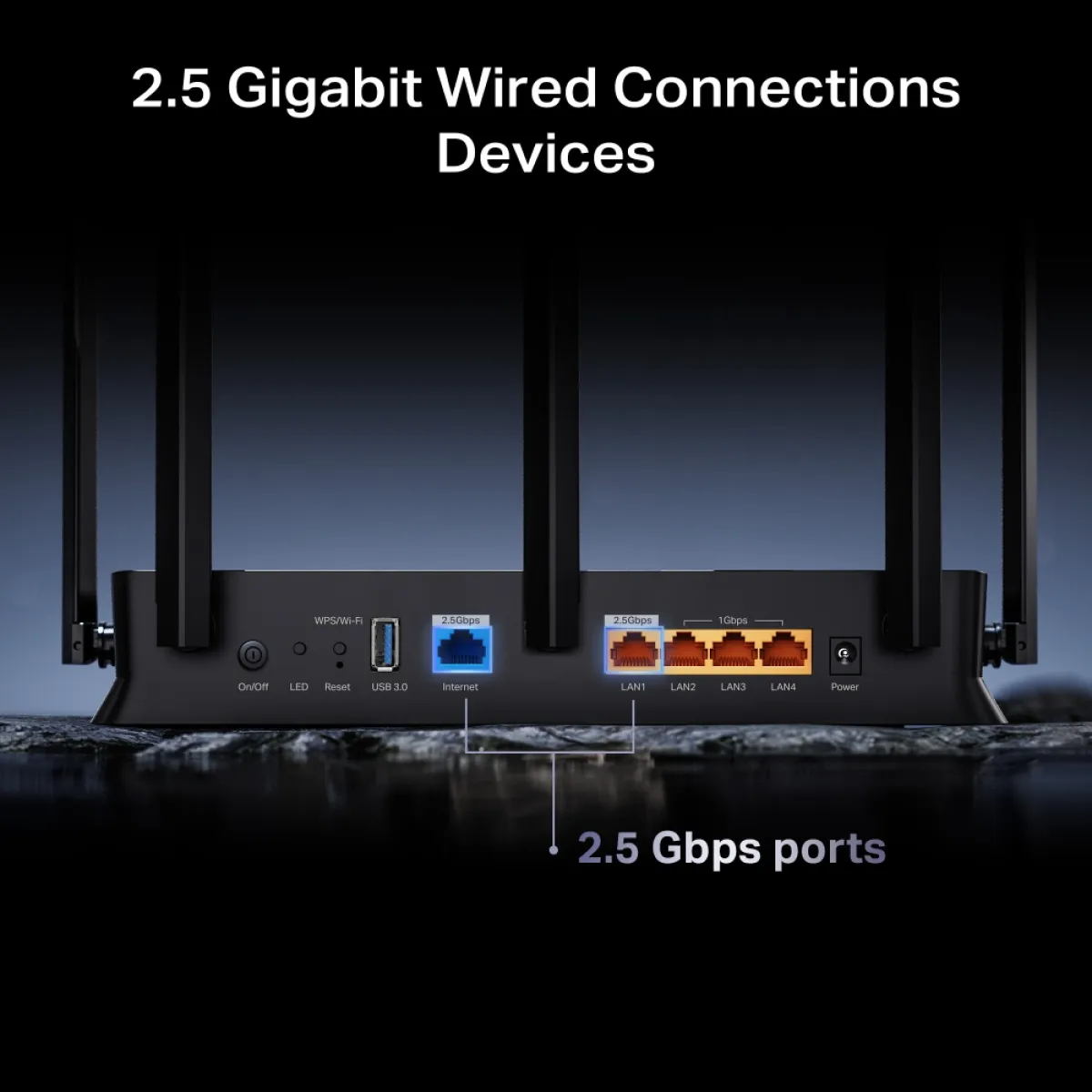 TP-Link Archer BE260 / BE5000 Двухдиапазонный роутер Wi-Fi 7