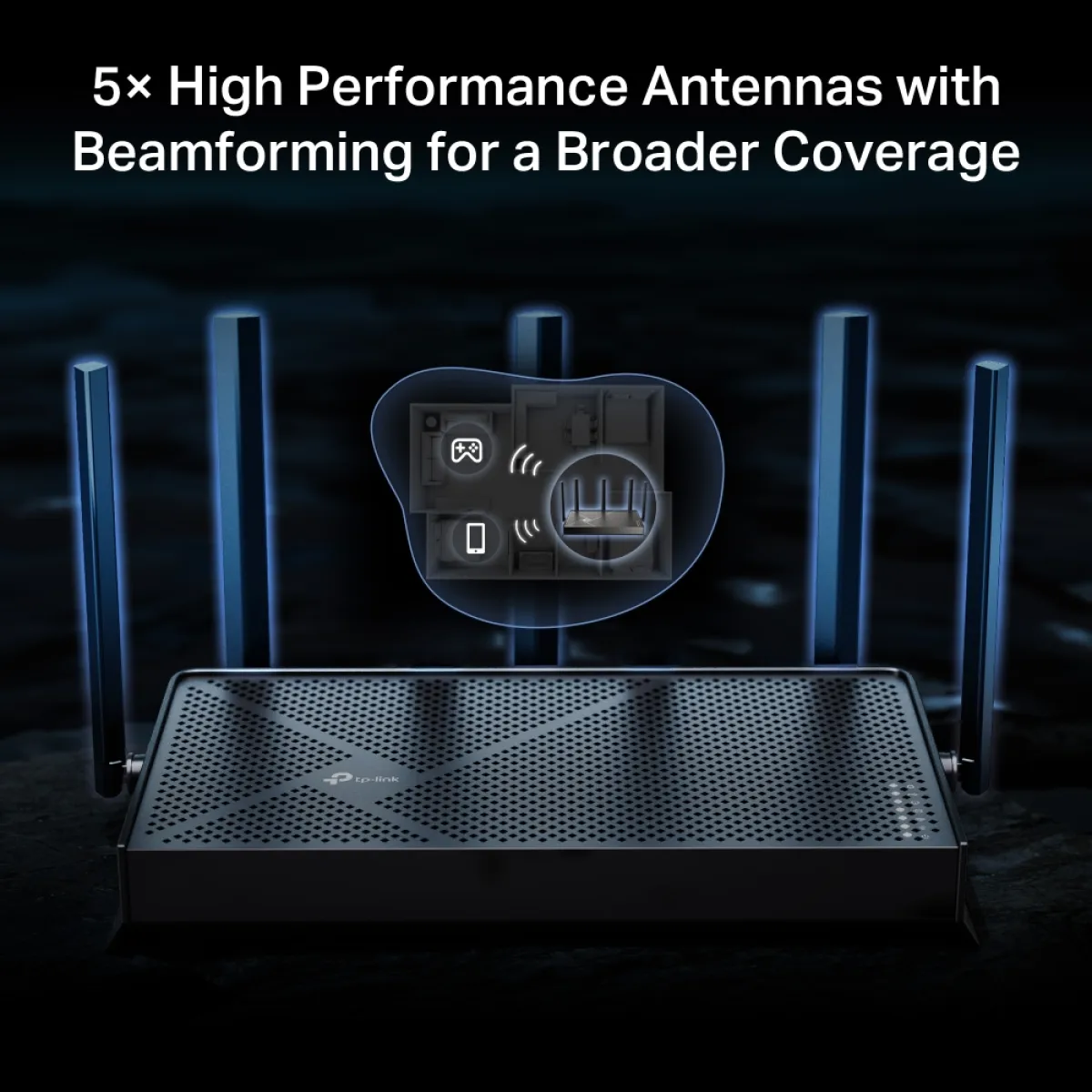 TP-Link Archer BE260 / BE5000 Двухдиапазонный роутер Wi-Fi 7