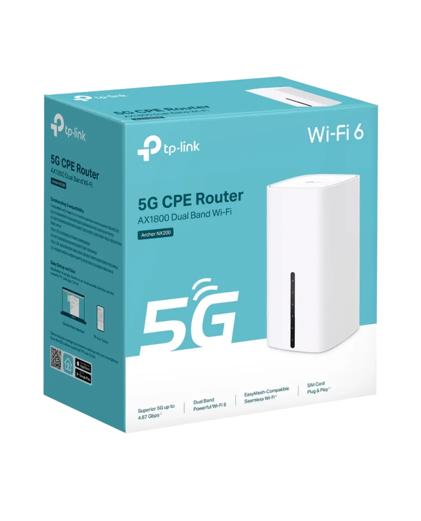 TP-Link Archer NX200 / AX1800 Гигабитный 5G-роутер Wi-Fi 6