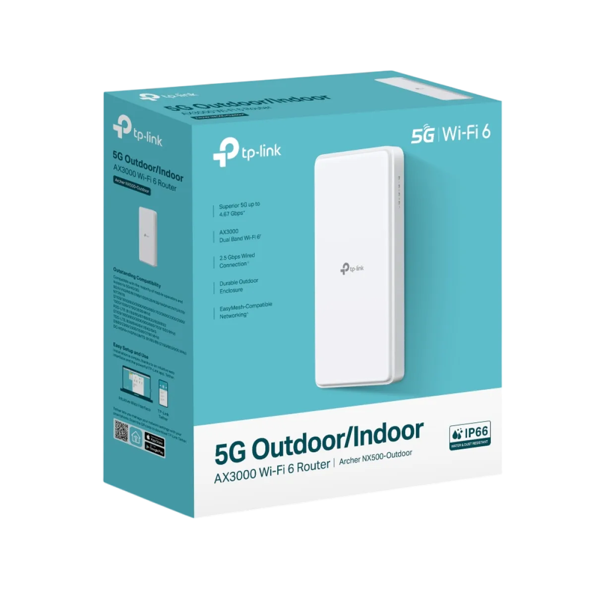 TP-Link Archer NX500-Outdoor / AX3000 Уличный 5G-роутер Wi-Fi 6