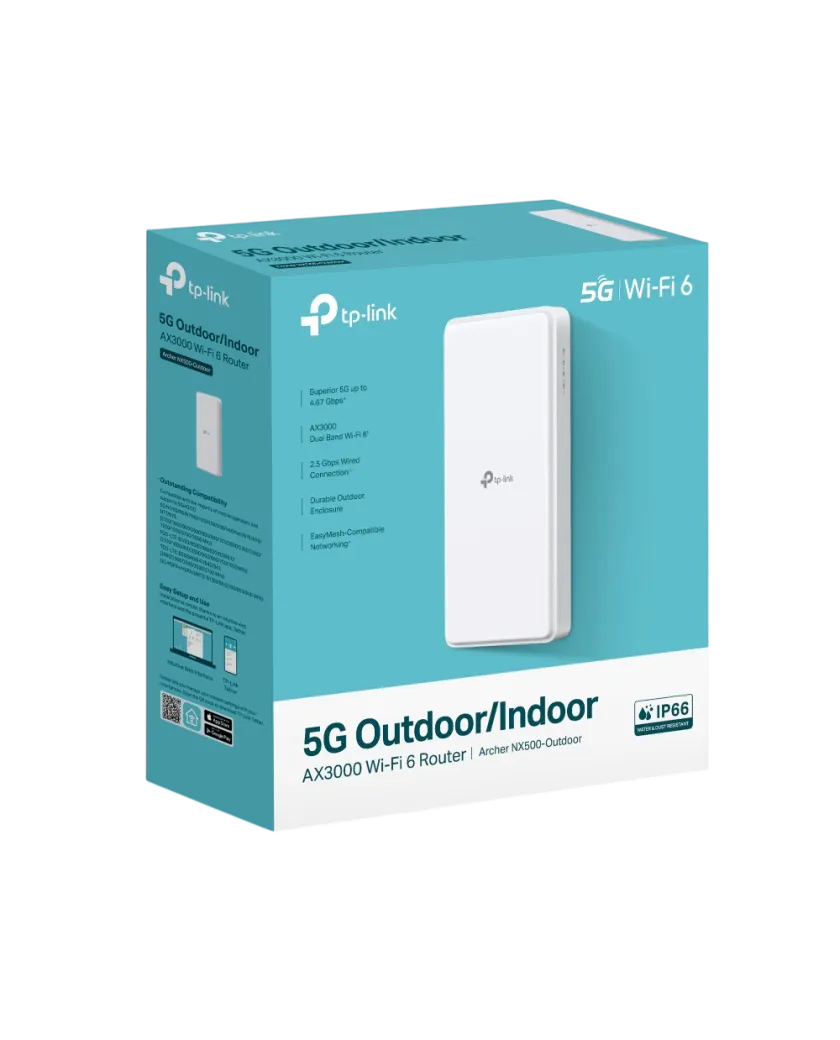 TP-Link Archer NX500-Outdoor / AX3000 Уличный 5G-роутер Wi-Fi 6