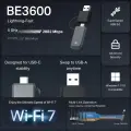 TP-Link Archer TBE230U / BE3600 Двухдиапазонный USB-адаптер Wi-Fi 7