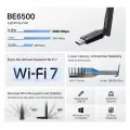 TP-Link Archer TBE400U Plus / BE6500 Трёхдиапазонный USB-адаптер Wi-Fi 7 с антенной