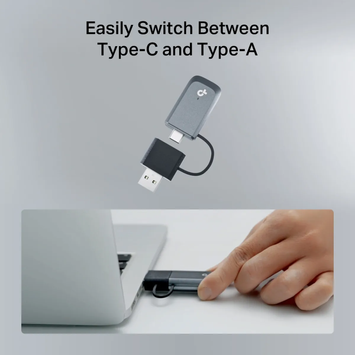 TP-Link Archer TBE400U / BE6500 Трёхдиапазонный USB-адаптер Wi-Fi 7