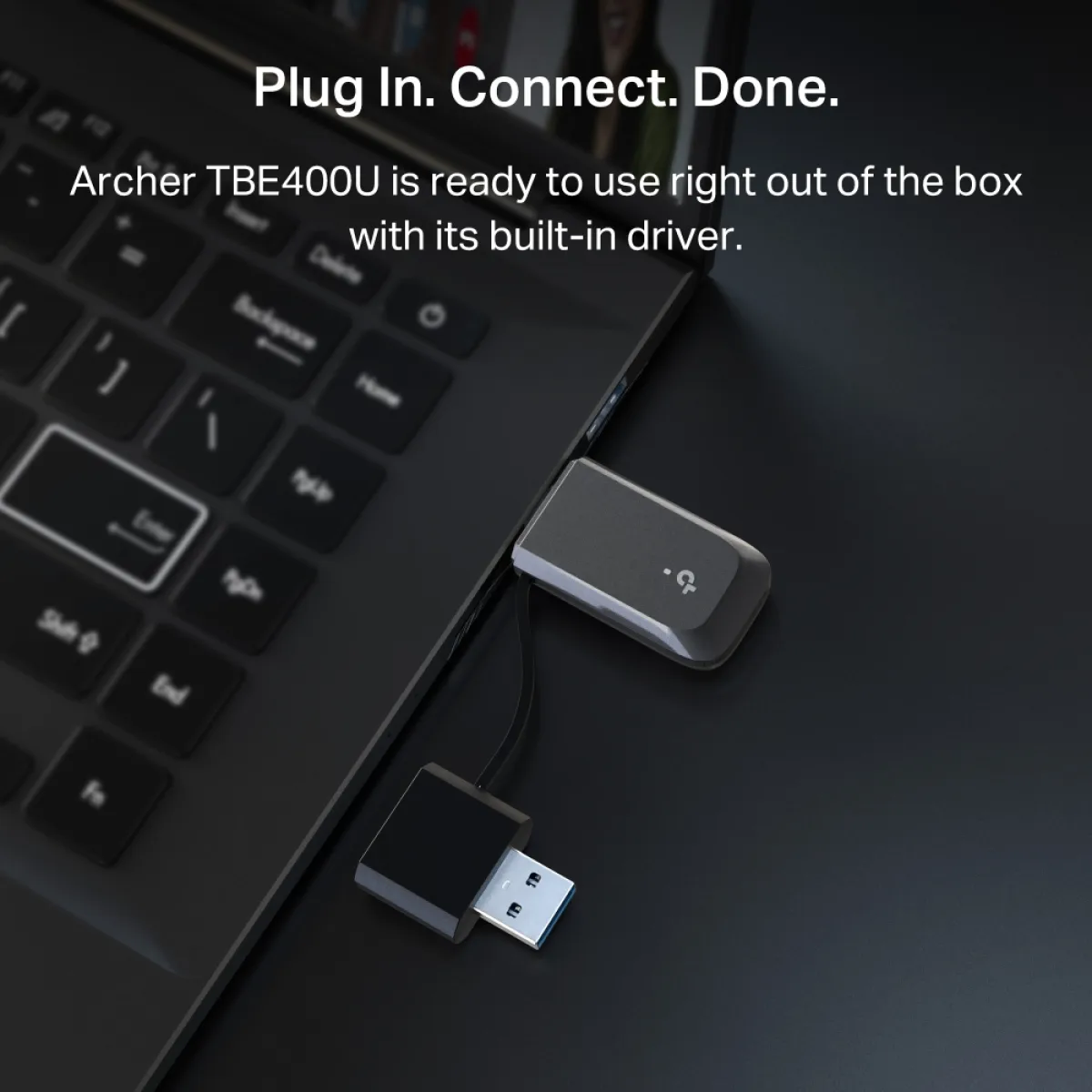 TP-Link Archer TBE400U / BE6500 Трёхдиапазонный USB-адаптер Wi-Fi 7