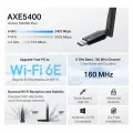 TP-Link Archer TXE70U Plus / AXE5400 USB-адаптер Wi-Fi 6E с антенной