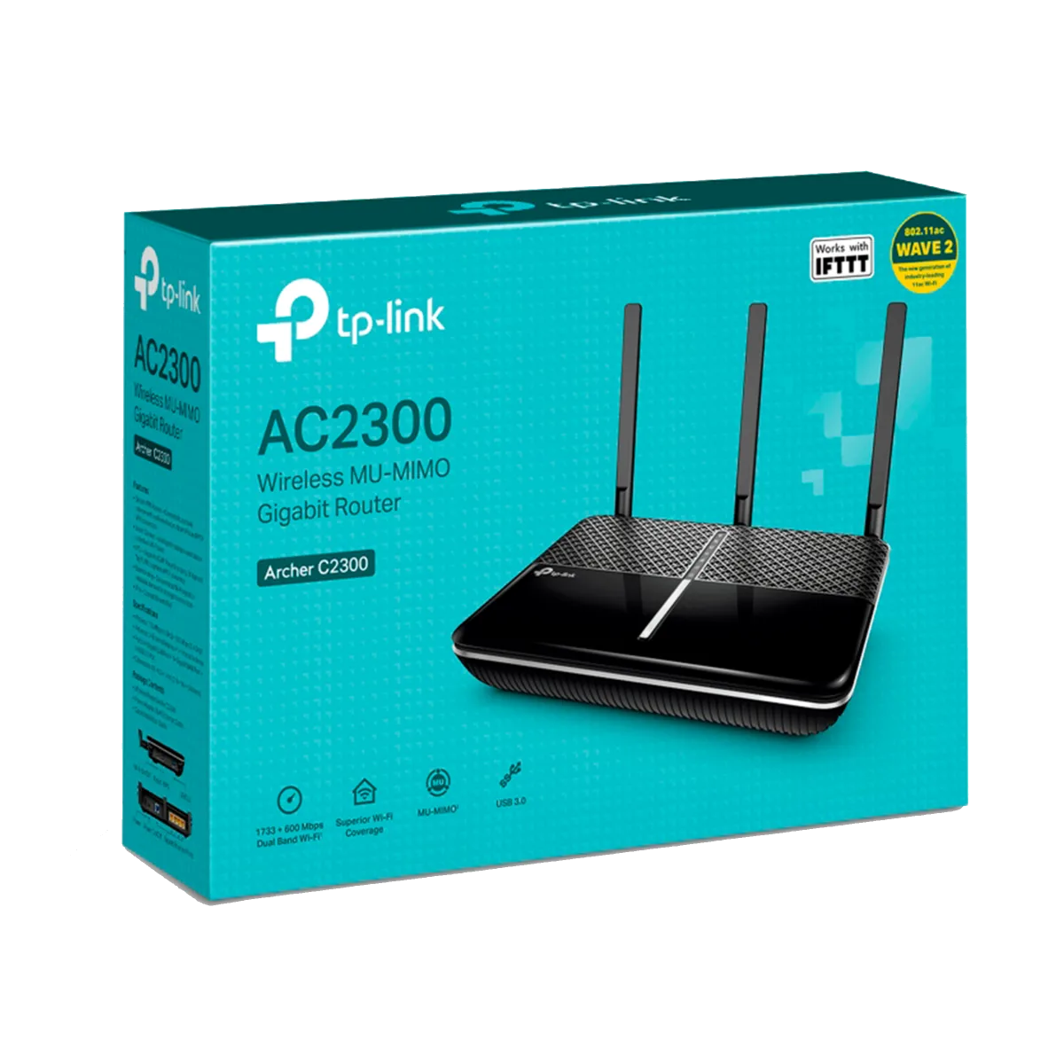 TP-Link Archer C2300 / AC2300 Беспроводной двухдиапазонный гигабитный маршрутизатор с USB-портом