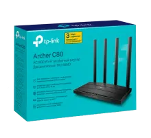 TP-Link Archer C80 / AC1900 Беспроводной двухдиапазонный гигабитный MU-MIMO маршрутизатор