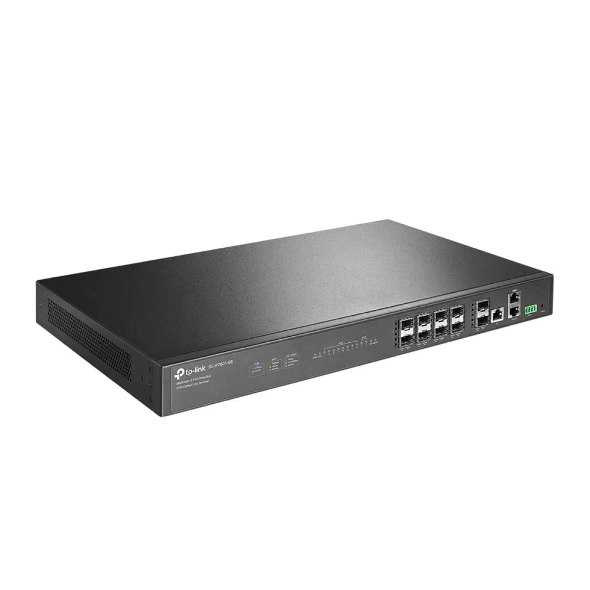 TP-Link DS-P7001-08 / 8-портовый GPON OLT DeltaStream с 2 портами 10G SFP+ Uplink