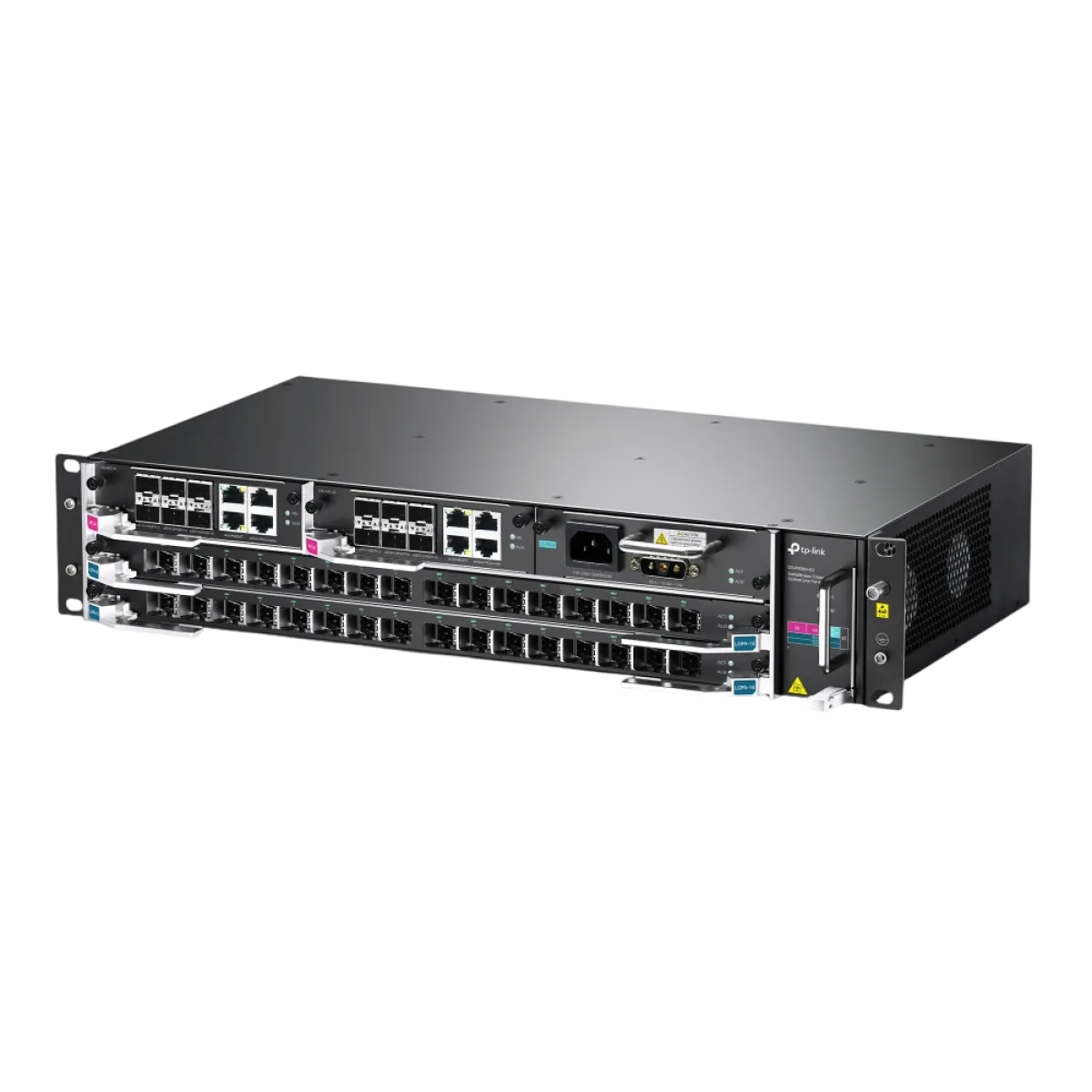 TP-Link DS-P8000-X2 / Модульное шасси OLT DeltaStream 2U на 2 сервисные платы GPON/XGS-PON