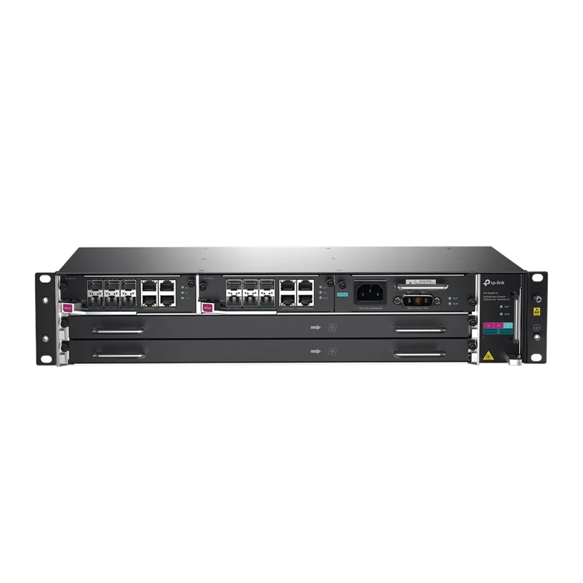 TP-Link DS-P8000-X2 / Модульное шасси OLT DeltaStream 2U на 2 сервисные платы GPON/XGS-PON