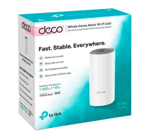 TP-Link Deco E4 (1-Pack) / AC1200 Mesh-система Wi-Fi 5