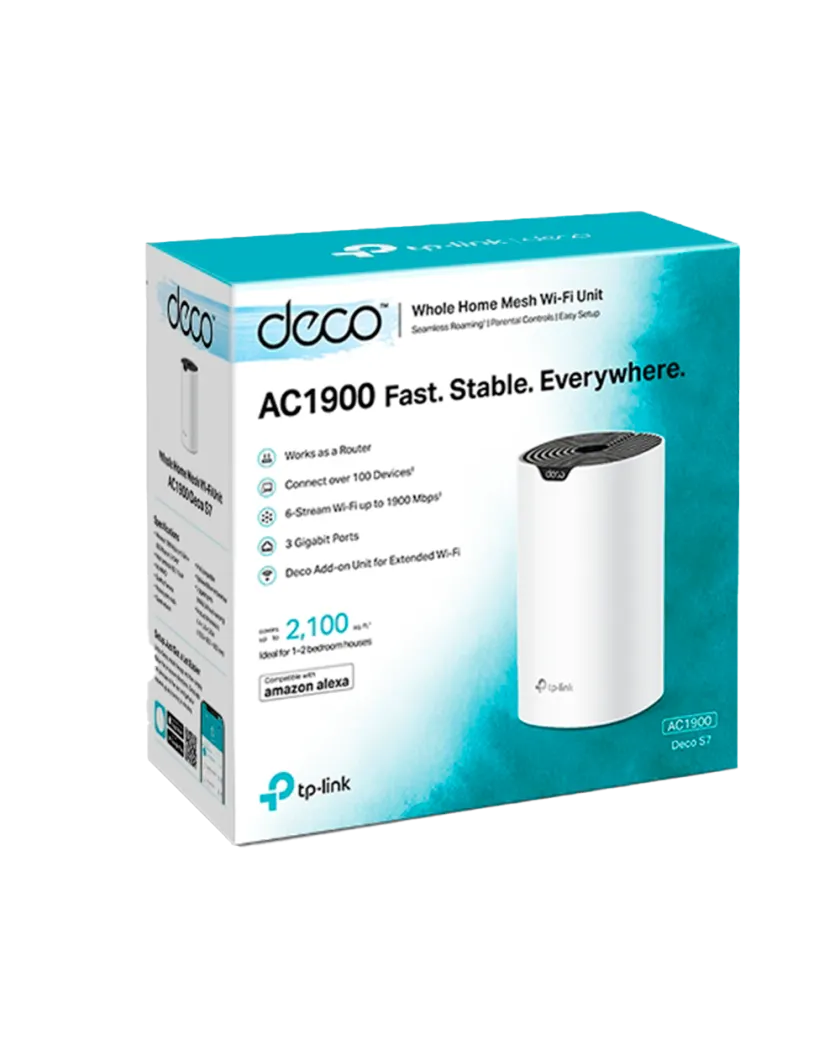 TP-Link Deco S7 (1-Pack) / AC1900 Mesh-система Wi-Fi 5