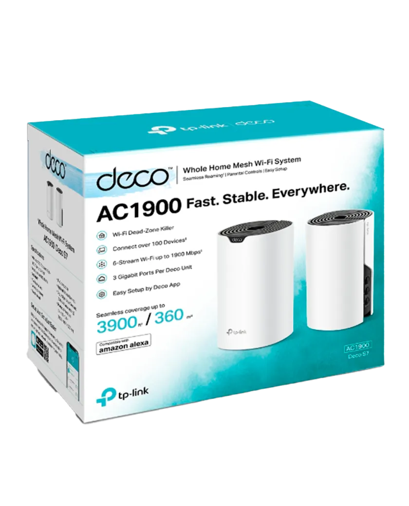 TP-Link Deco S7 (2-Pack) / AC1900 Mesh-система Wi-Fi 5