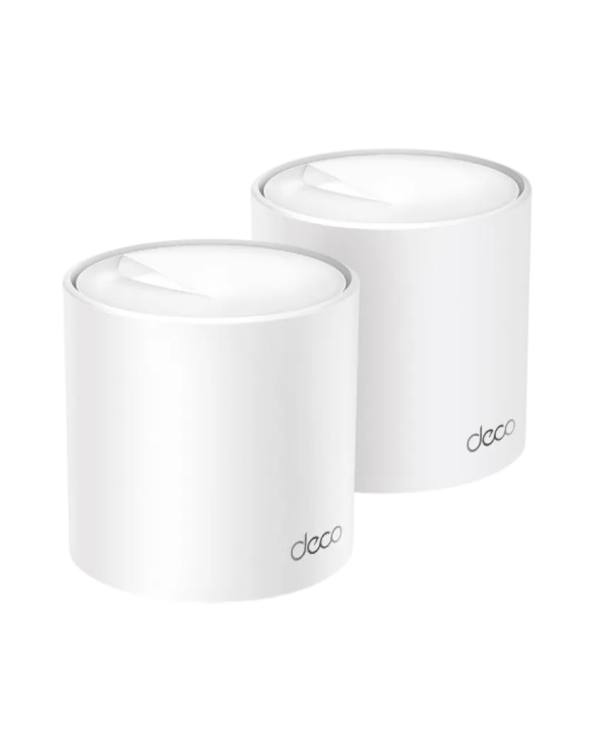 TP-Link Deco X50 Pro (2-Pack) / AX3000 Двухдиапазонная Mesh-система Wi-Fi 6 с портами 2,5 Гбит/с