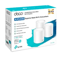 TP-Link Deco X60 (3-Pack) / AX5400 Mesh-система Wi-Fi 6