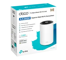 TP-Link Deco X68 (1-Pack) / AX3600 Трехдиапазонная Mesh-система Wi-Fi 6