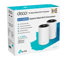 TP-Link Deco X68 (2-Pack) / AX3600 Трехдиапазонная Mesh-система Wi-Fi 6