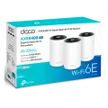 TP-Link Deco XE75 Pro (3-Pack) / AXE5400 Трехдиапазонная Mesh-система Wi-Fi 6E