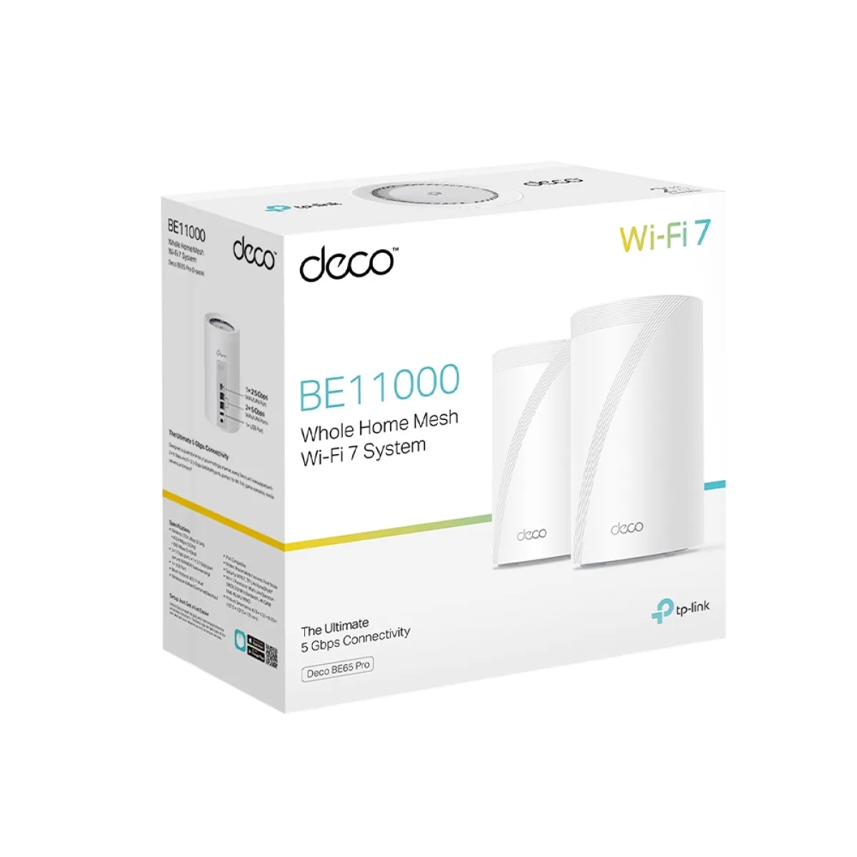 TP-Link Deco BE65 Pro (2-Pack) / BE9300 Трёхдиапазонная Mesh-система Wi-Fi 7