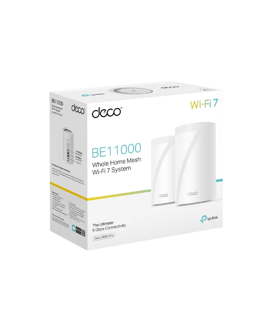 TP-Link Deco BE65 Pro (2-Pack) / BE9300 Трёхдиапазонная Mesh-система Wi-Fi 7