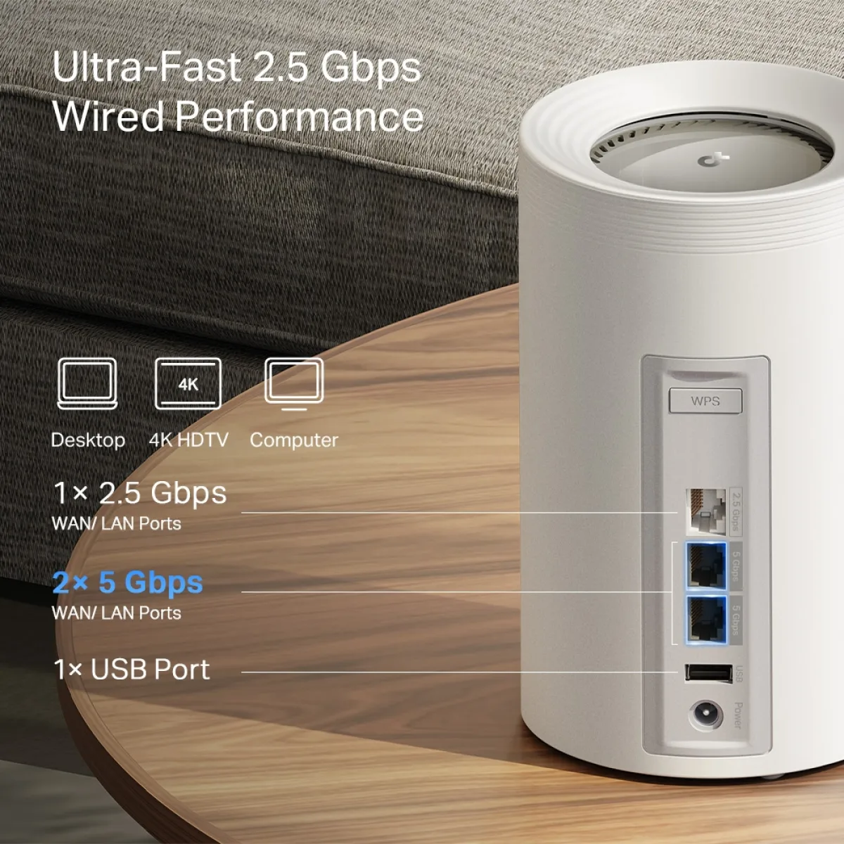 TP-Link Deco BE65 Pro (2-Pack) / BE9300 Трёхдиапазонная Mesh-система Wi-Fi 7