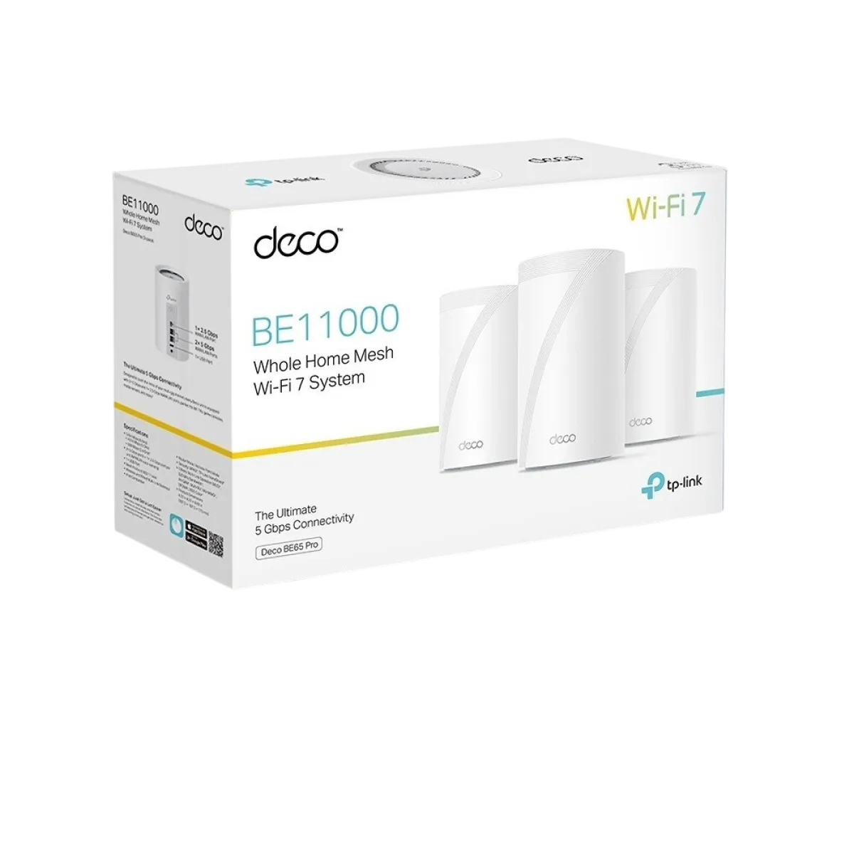 TP-Link Deco BE65 Pro (3-Pack) / BE9300 Трёхдиапазонная Mesh-система Wi-Fi 7