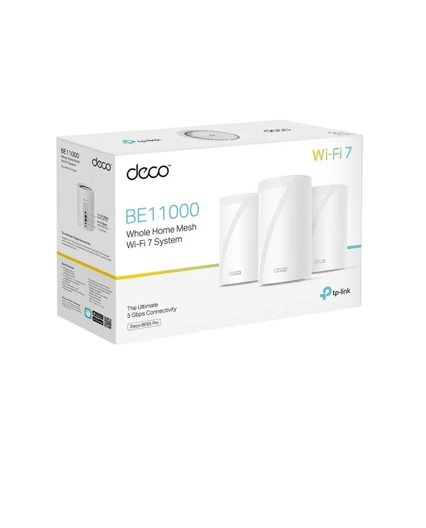 TP-Link Deco BE65 Pro (3-Pack) / BE9300 Трёхдиапазонная Mesh-система Wi-Fi 7