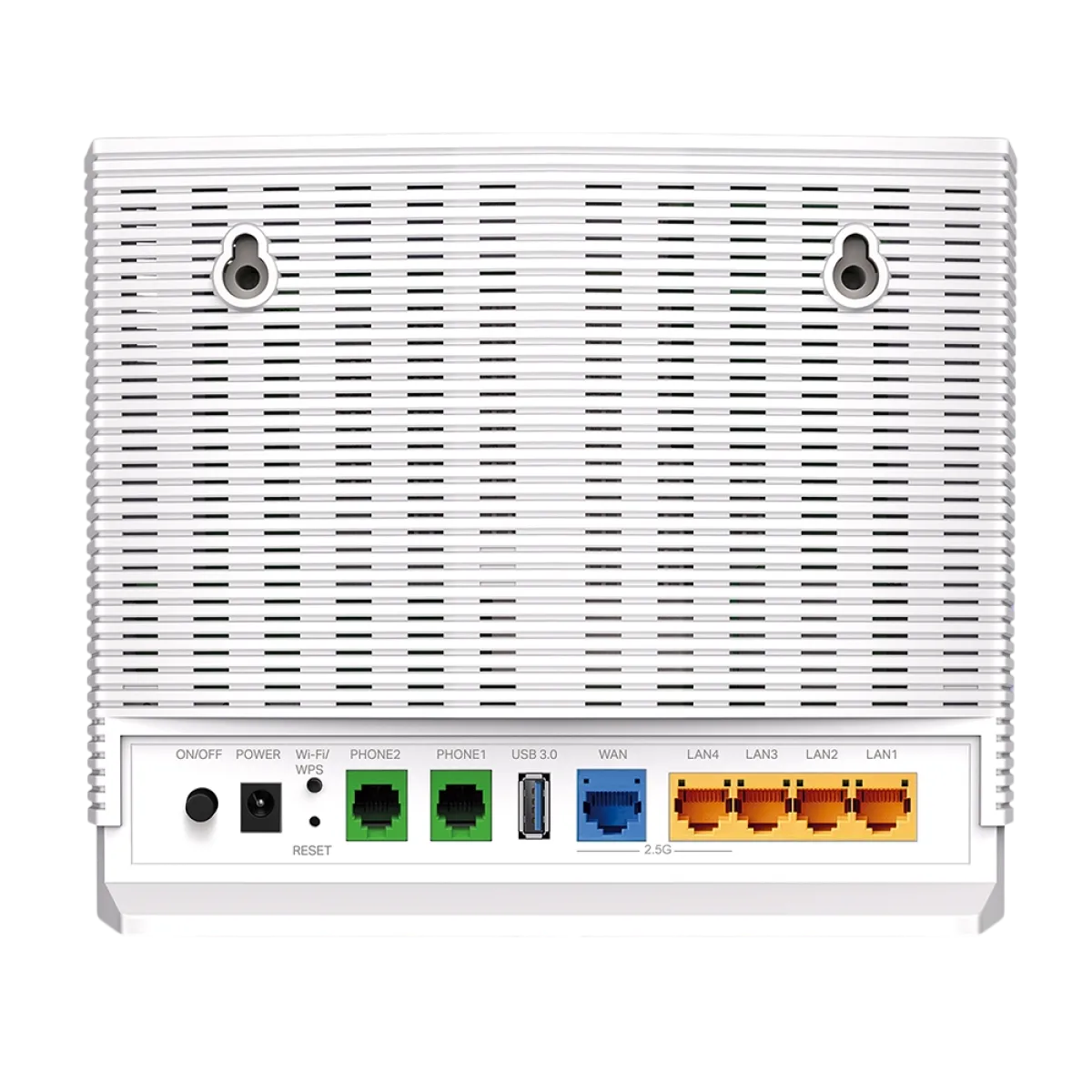TP-Link EX820v / AX6000 Двухдиапазонный Multi-Gigabit VoIP-роутер Wi-Fi 6, 2.5GbE, 2×FXS, USB 3.0