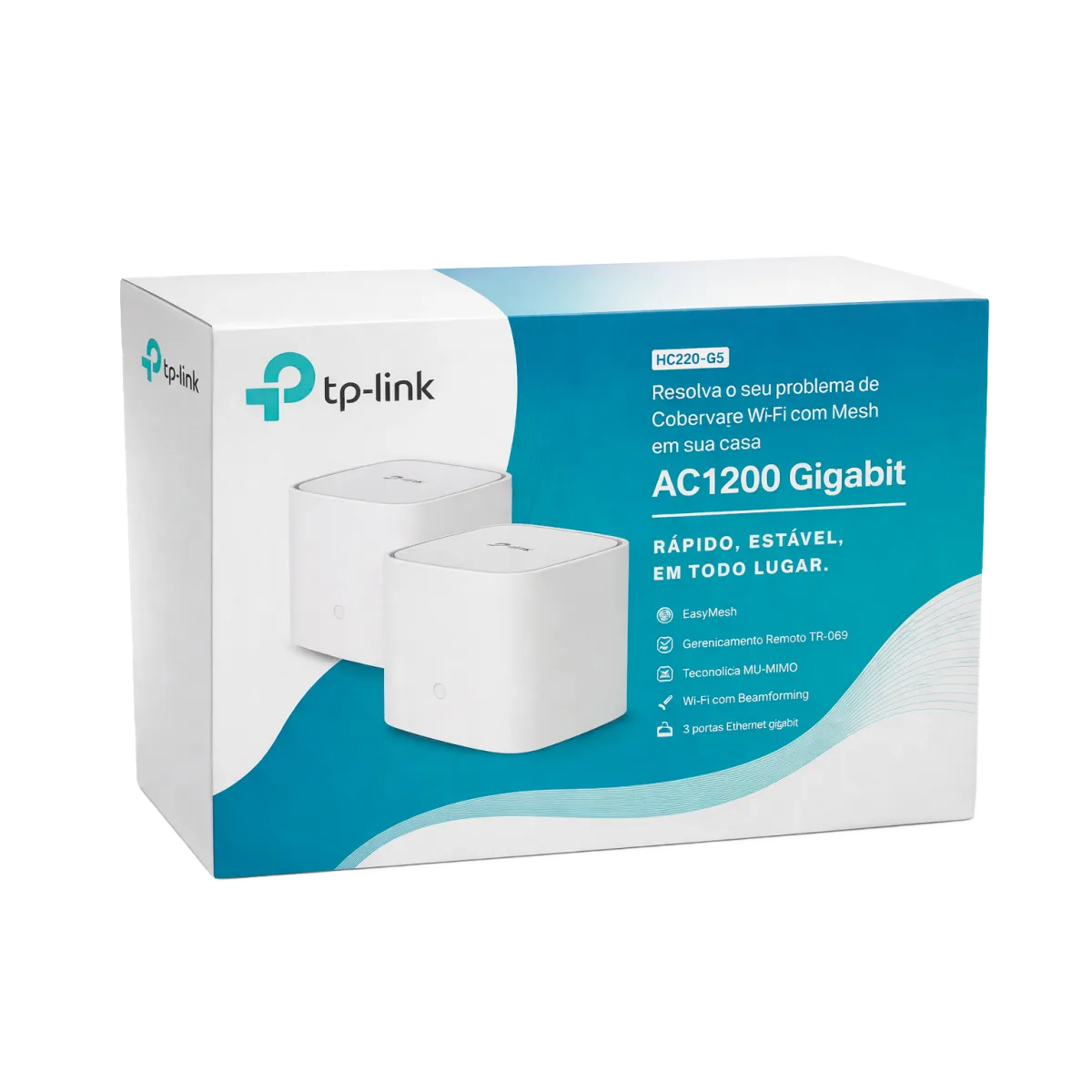 TP-Link HC220-G5 (2-Pack) / AC1200 Гигабитная Mesh-система Wi-Fi
