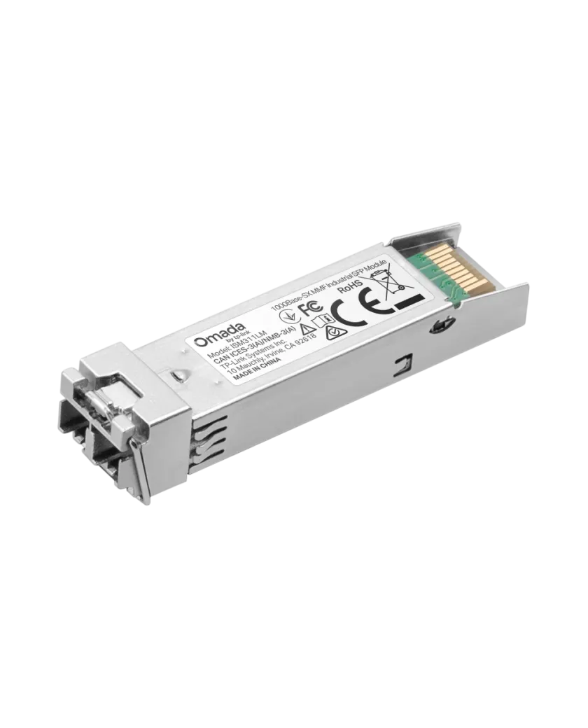 TP-Link ISM311LM / 1000BASE-SX Промышленный многомодовый гигабитный SFP-модуль, 850 нм, LC Duplex, до 550 м