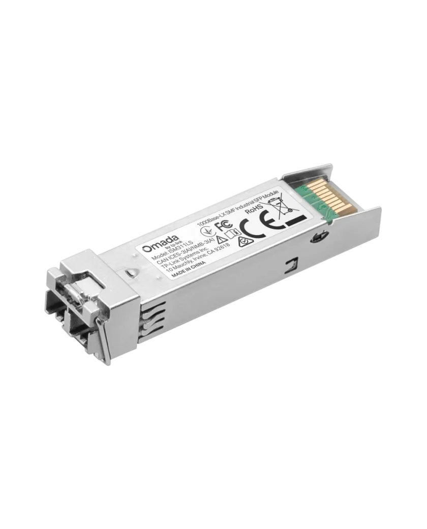 TP-Link ISM311LS / 1000BASE-LX Промышленный одномодовый гигабитный SFP-модуль, 1310 нм, LC Duplex, до 20 км