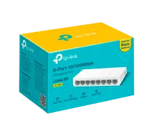 TP-Link LS1008 / 8-портовый настольный коммутатор 10/100 Мбит/с