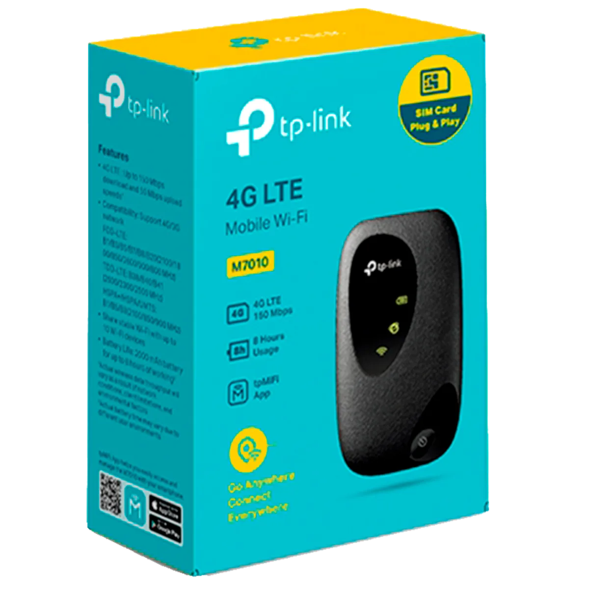 TP-Link M7010 / Беспроводной мобильный маршрутизатор 4G LTE