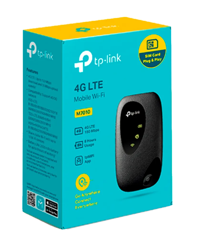TP-Link M7010 / Беспроводной мобильный маршрутизатор 4G LTE