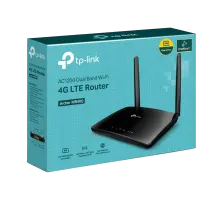 TP-Link Archer MR400 / AC1200 Двухдиапазонный беспроводной маршрутизатор с 4G LTE co слотом для SIM-карты