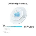 TP-Link NX520v / AX3000 Гигабитный 5G-роутер Wi-Fi 6 с телефонией VoLTE/VoNR, EasyMesh